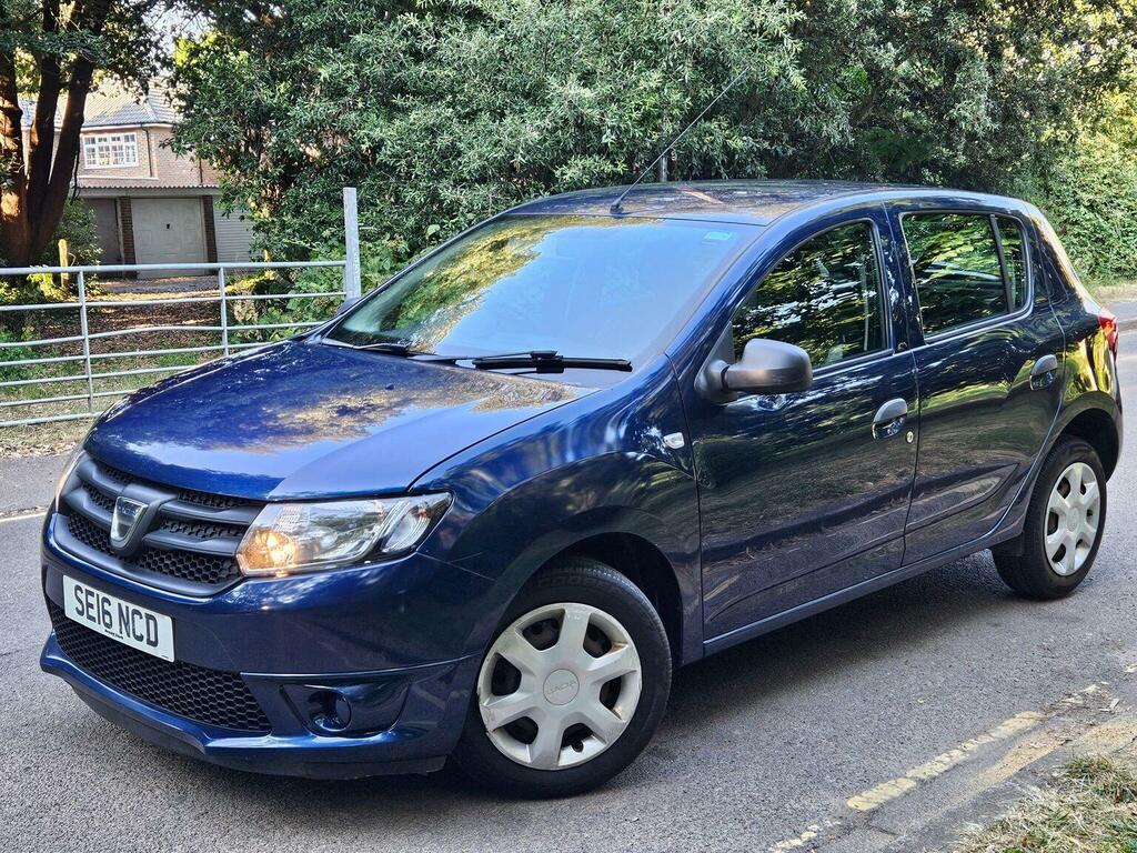 Dacia Sandero Hatchback 1.2 Ambiance Euro 6 201616 SE16NCD Blue #5