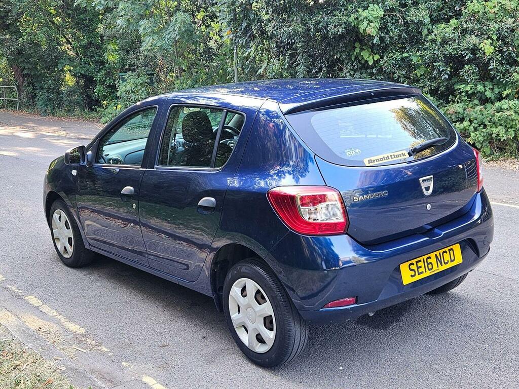 Dacia Sandero Hatchback 1.2 Ambiance Euro 6 201616 SE16NCD Blue #6