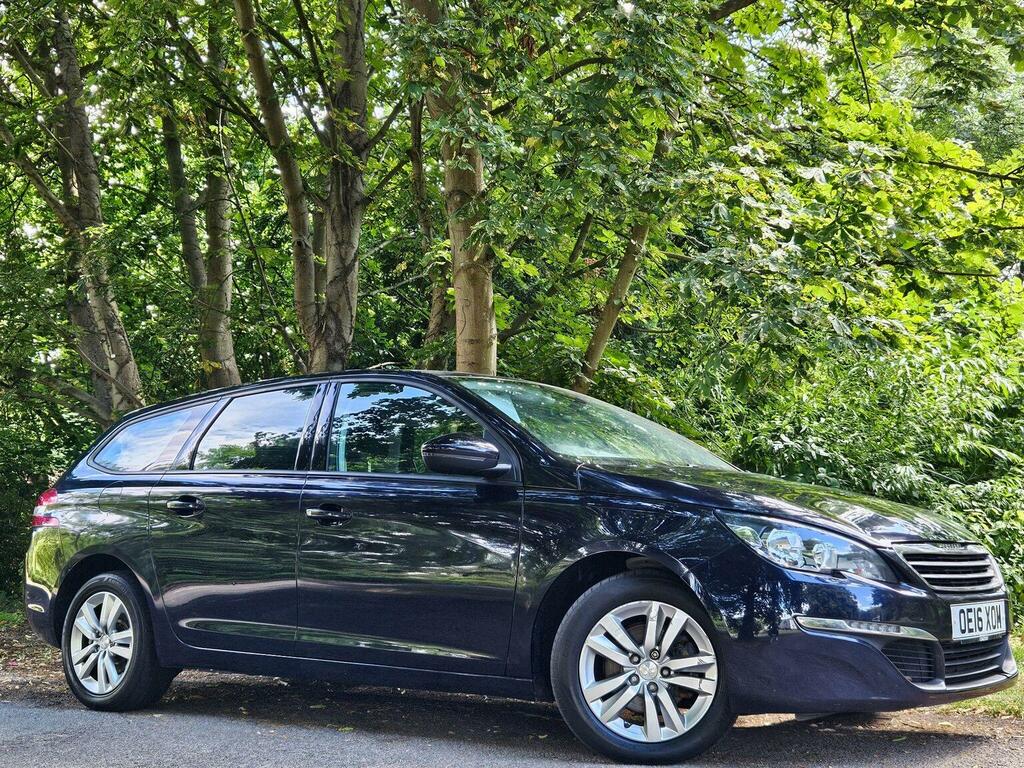 Peugeot 308 SW Estate 1.2 Puretech Active Euro 6 Ss 2016 OE16XOM Blue