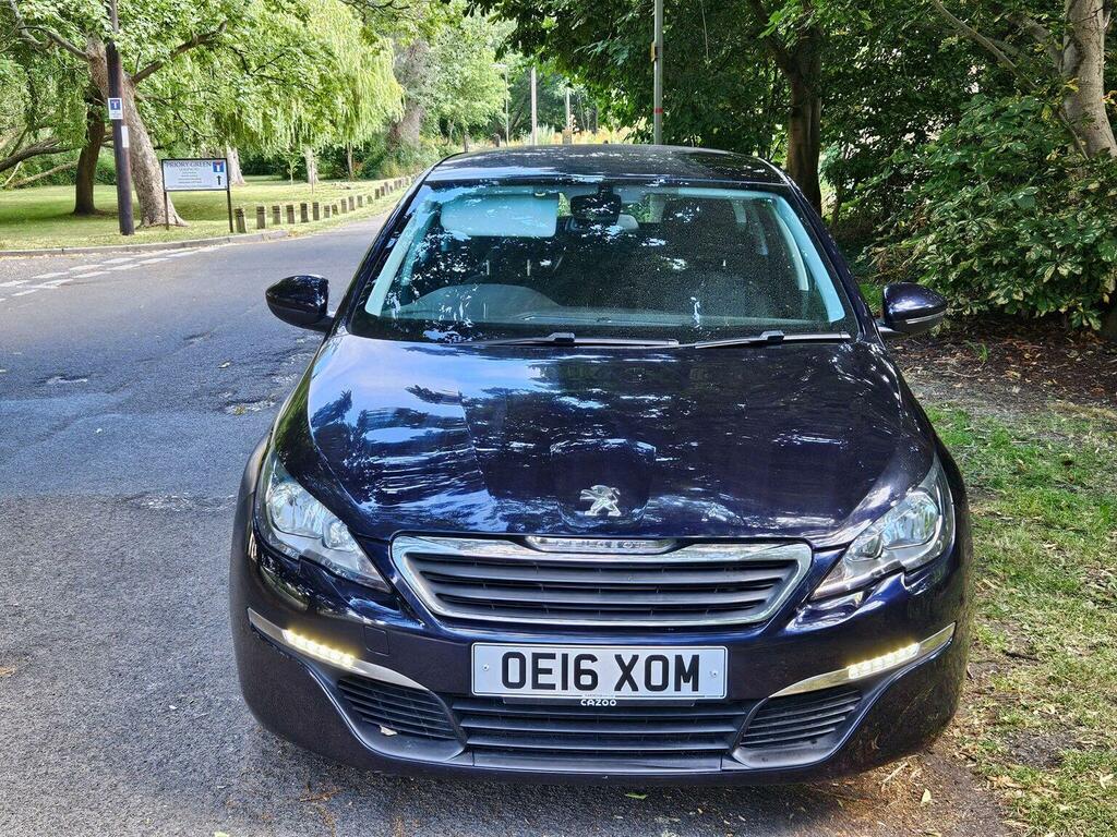 Peugeot 308 SW Estate 1.2 Puretech Active Euro 6 Ss 2016 OE16XOM Blue #5
