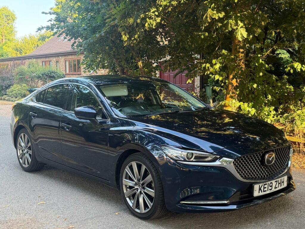 Mazda 6 Saloon 2.2 Skyactiv-d Sport Nav Euro 6 Ss KE19ZHH Blue #6