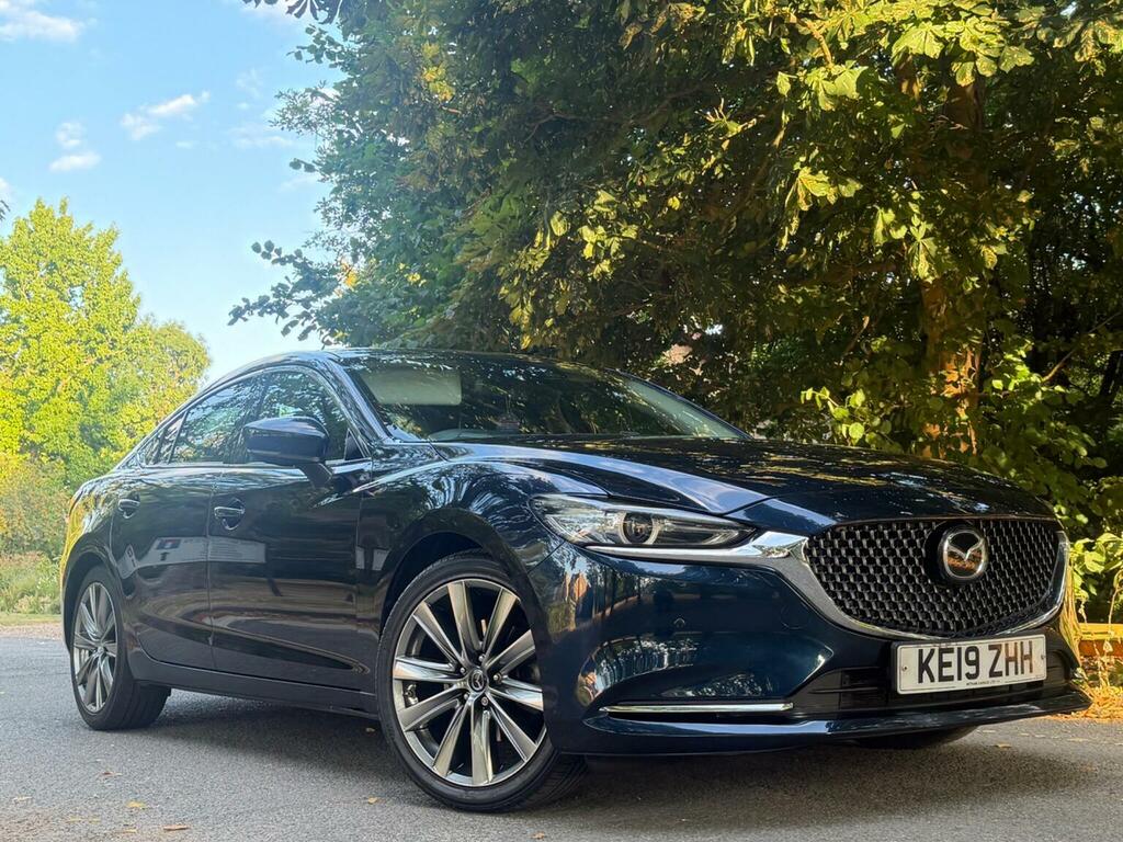 Mazda 6 Saloon 2.2 Skyactiv-d Sport Nav Euro 6 Ss Blue