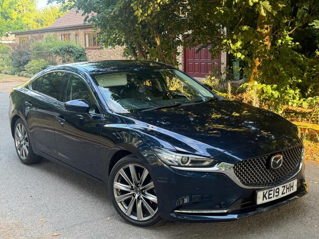 Mazda 6 Saloon 2.2 Skyactiv-d Sport Nav Euro 6 Ss KE19ZHH Blue #5