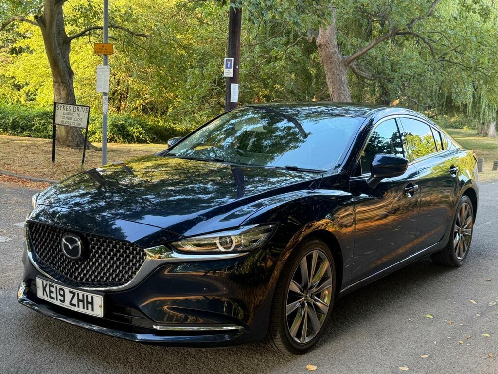 Mazda 6 Saloon 2.2 Skyactiv-d Sport Nav Euro 6 Ss KE19ZHH Blue #3