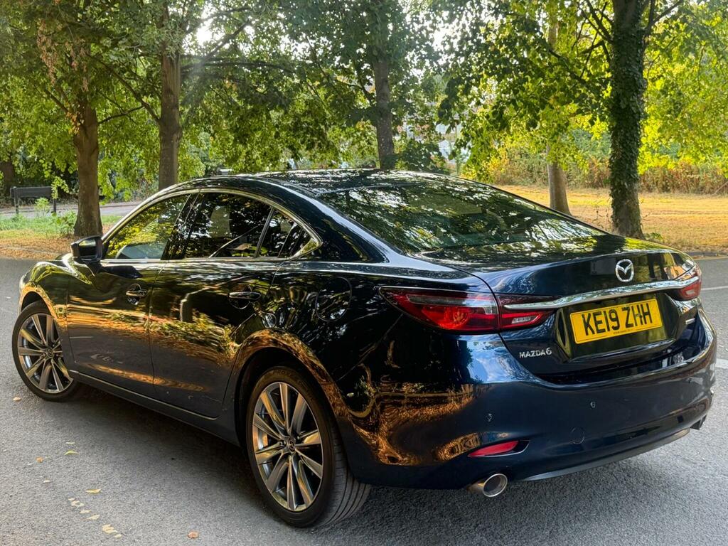 Mazda 6 Saloon 2.2 Skyactiv-d Sport Nav Euro 6 Ss KE19ZHH Blue #4