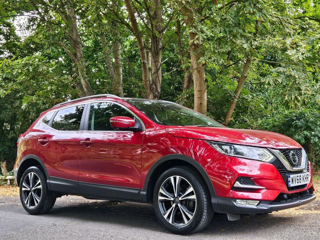 Nissan Qashqai Suv 1.2 Dig-t N-connecta Euro 6 Ss 201868 WV68KHR Red #4