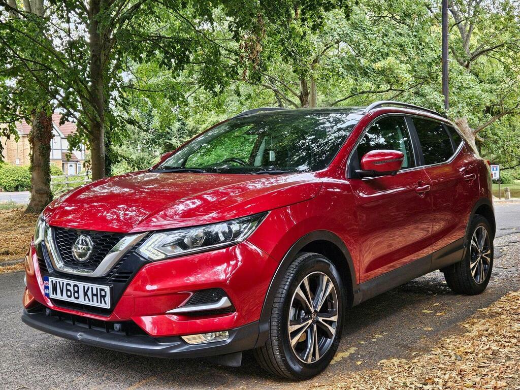 Nissan Qashqai Suv 1.2 Dig-t N-connecta Euro 6 Ss 201868 WV68KHR Red #6