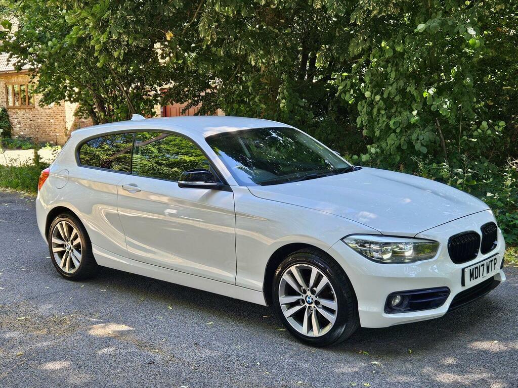 BMW 1 Series Hatchback 2.0 118D Sport Euro 6 Ss 201717 MD17WTP White #4