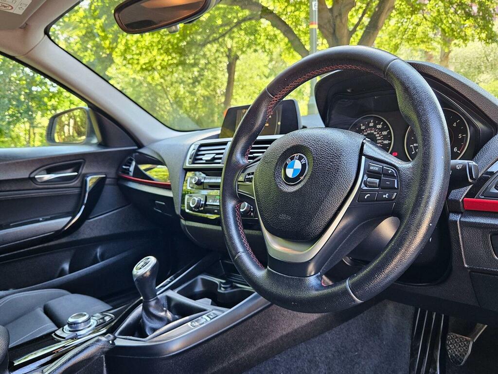 BMW 1 Series Hatchback 2.0 118D Sport Euro 6 Ss 201717 MD17WTP White #2