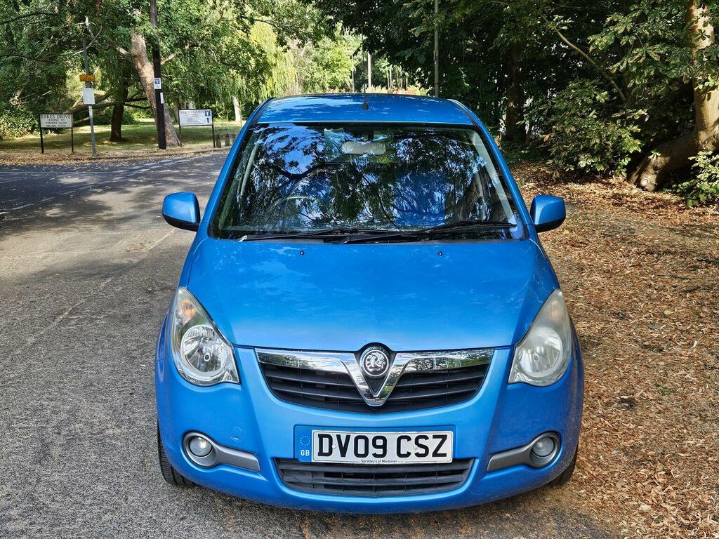 Vauxhall Agila Mpv 1.2 16V Design Euro 4 200909 Blue #6