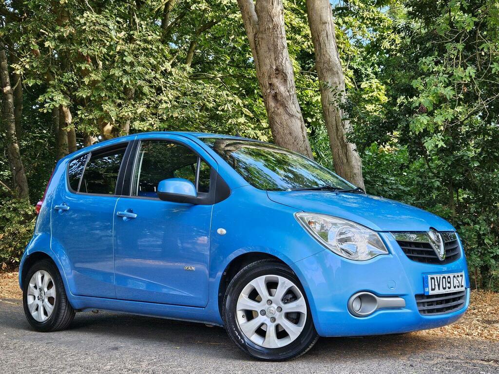 Vauxhall Agila Mpv 1.2 16V Design Euro 4 200909 Blue