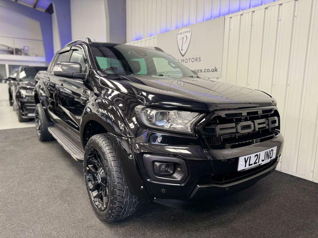 Ford Ranger 2.0 Ranger Wildtrak Ecoblue 4X4 4Wd YL21JNO Black #2