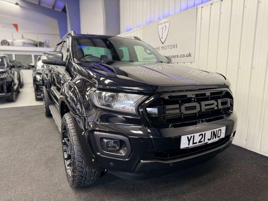 Ford Ranger 2.0 Ranger Wildtrak Ecoblue 4X4 4Wd YL21JNO Black #3