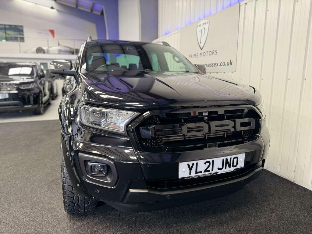 Ford Ranger 2.0 Ranger Wildtrak Ecoblue 4X4 4Wd YL21JNO Black #4