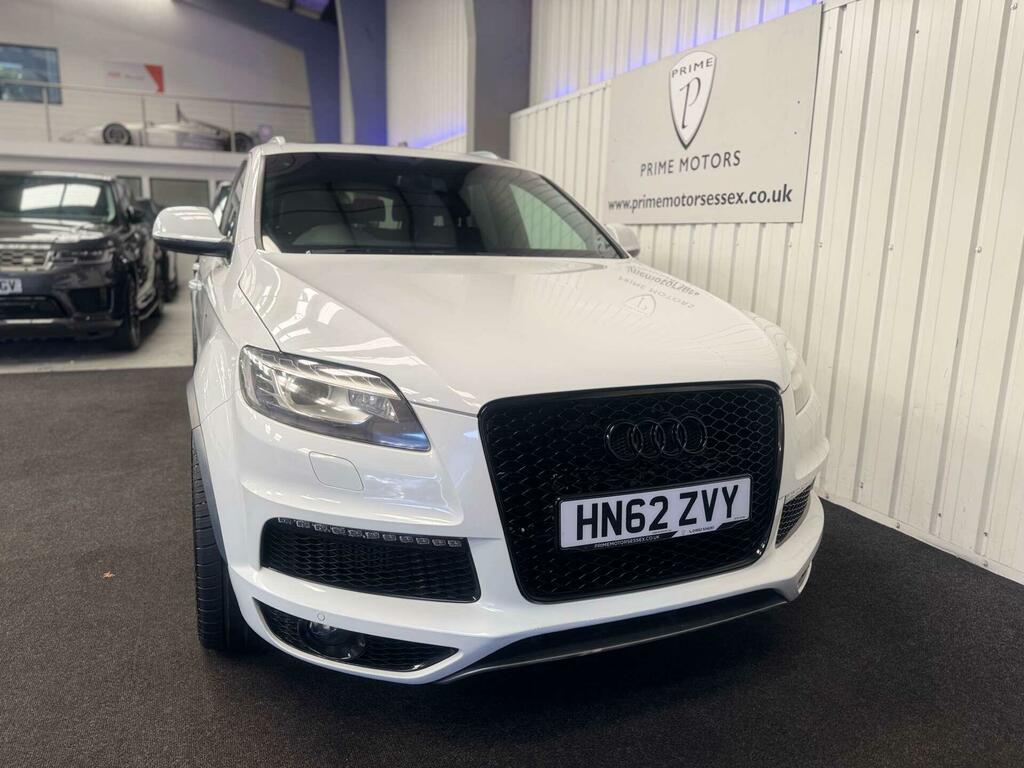 Audi Q7 S Line Plus White #4
