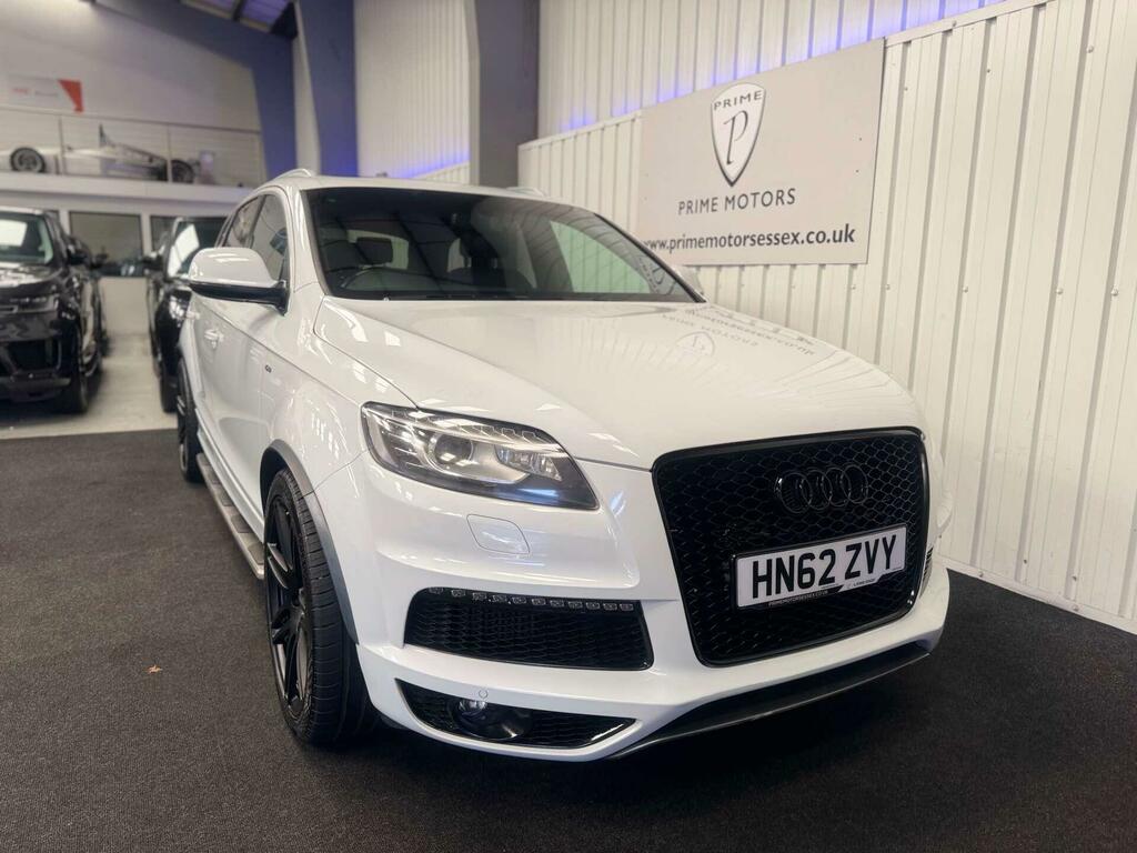 Audi Q7 S Line Plus White #3