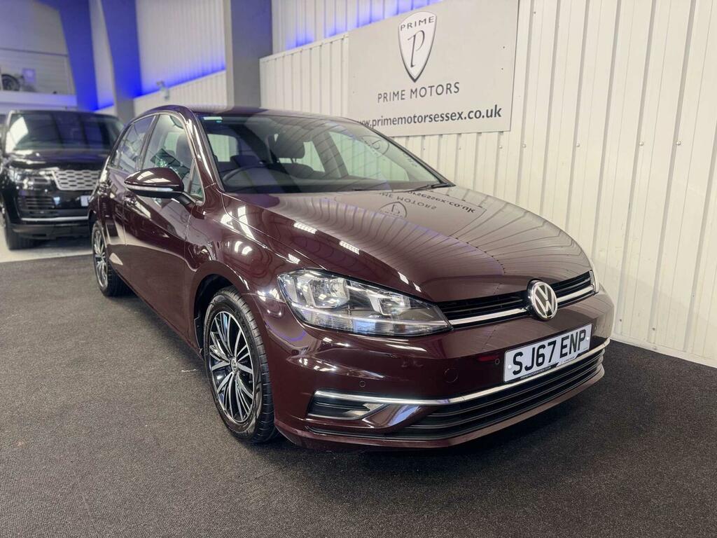 Volkswagen Golf 1.6 Tdi Bluemotion Tech Se Nav Euro 6 Ss SJ67ENP Red #2