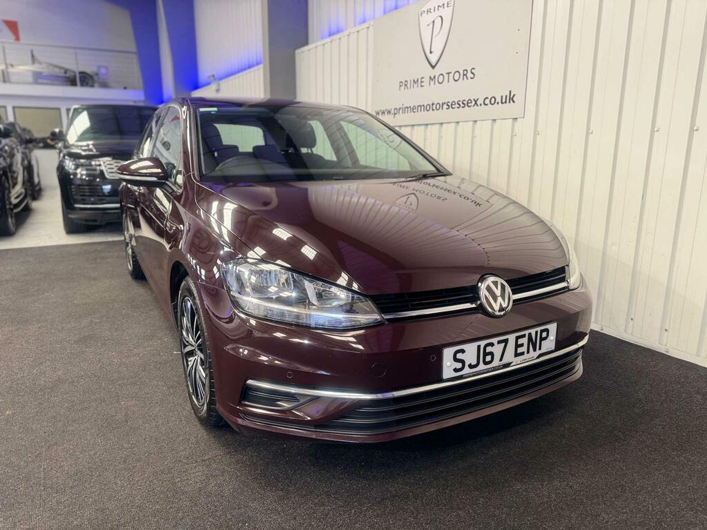 Volkswagen Golf 1.6 Tdi Bluemotion Tech Se Nav Euro 6 Ss SJ67ENP Red #3