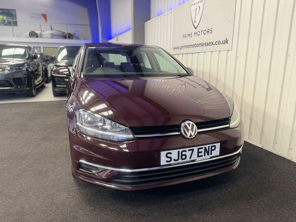 Volkswagen Golf 1.6 Tdi Bluemotion Tech Se Nav Euro 6 Ss SJ67ENP Red #4