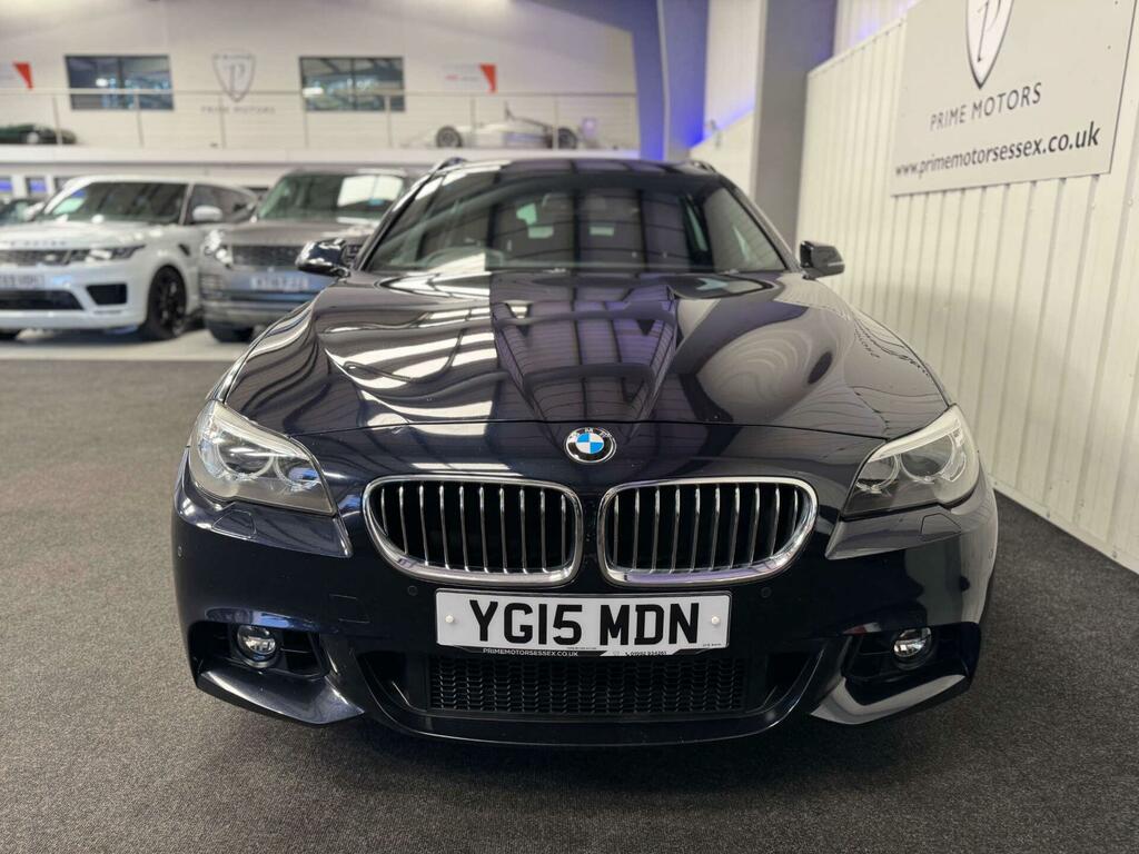 BMW 5 Series M Sport YG15MDN Black #5