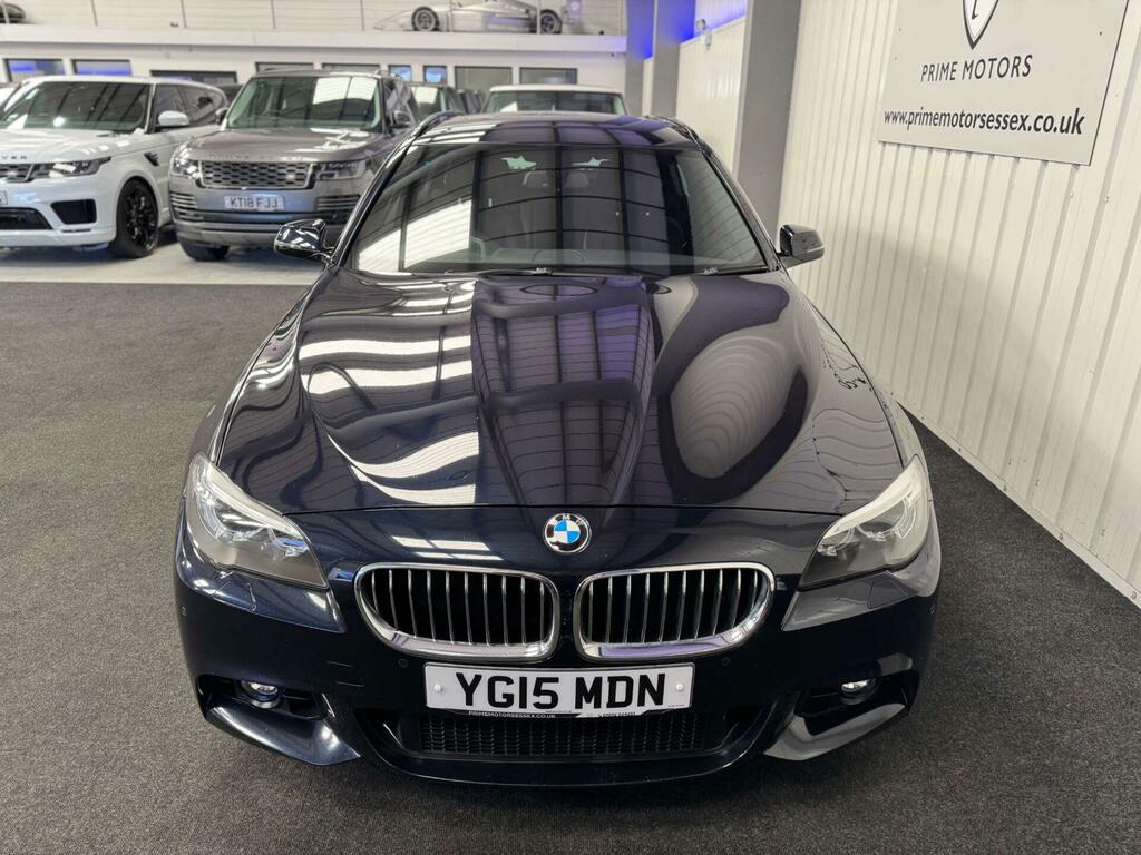 BMW 5 Series M Sport YG15MDN Black #6