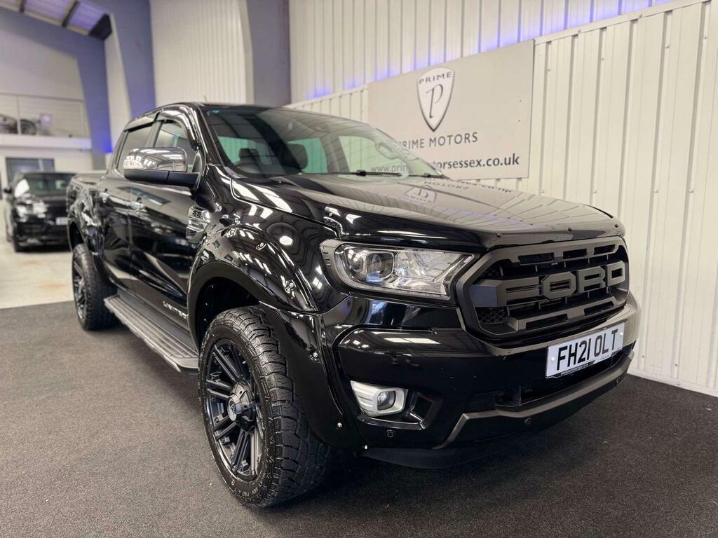Ford Ranger 2.0 Ranger Limited Edition Ecoblue 4X4 4Wd Black #2