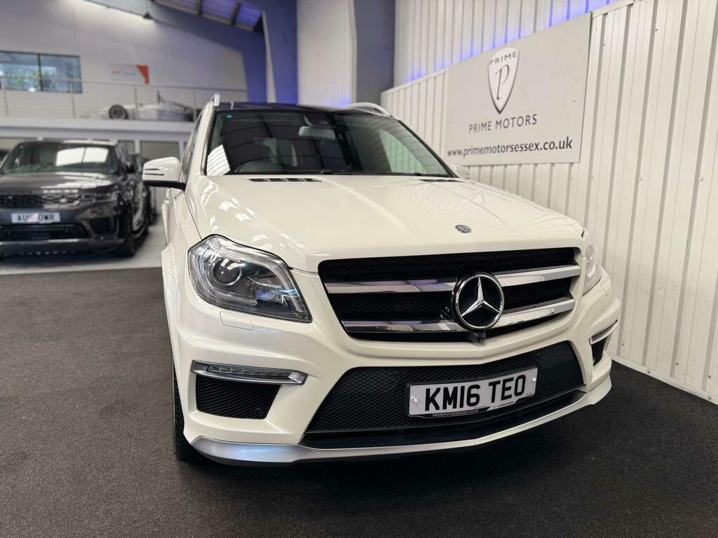 Mercedes-Benz GL Class Amg White #4