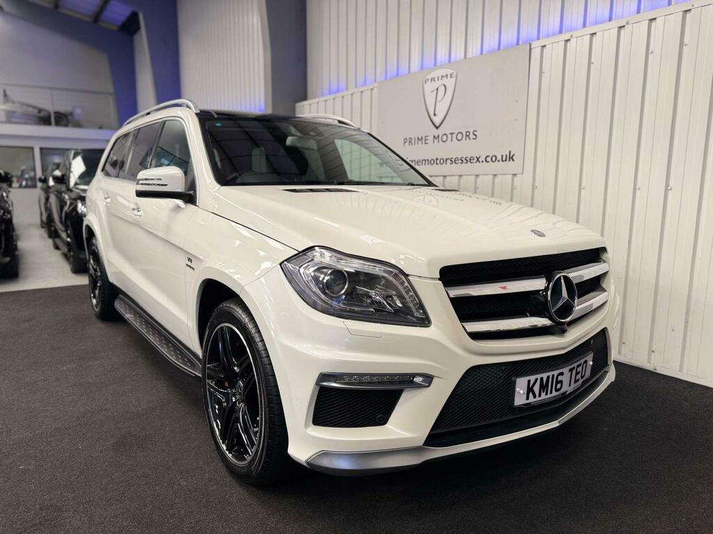 Mercedes-Benz GL Class Amg White #2