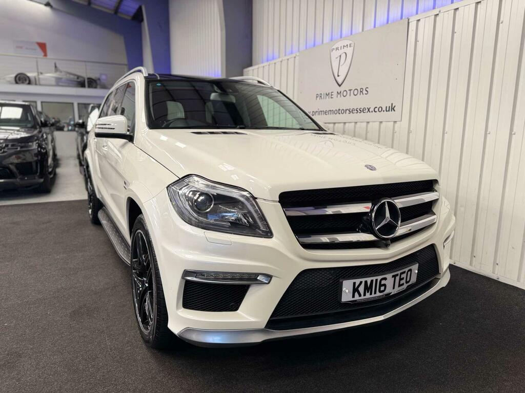 Mercedes-Benz GL Class Amg White #3