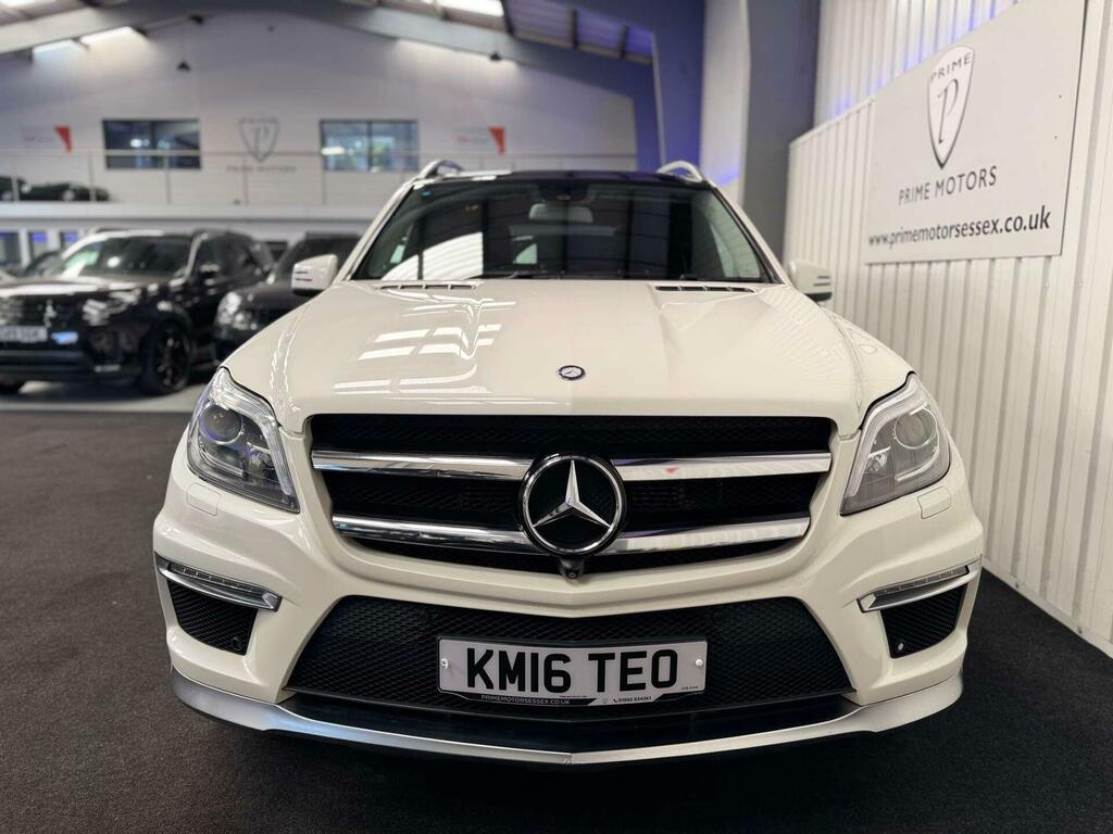 Mercedes-Benz GL Class Amg White #5