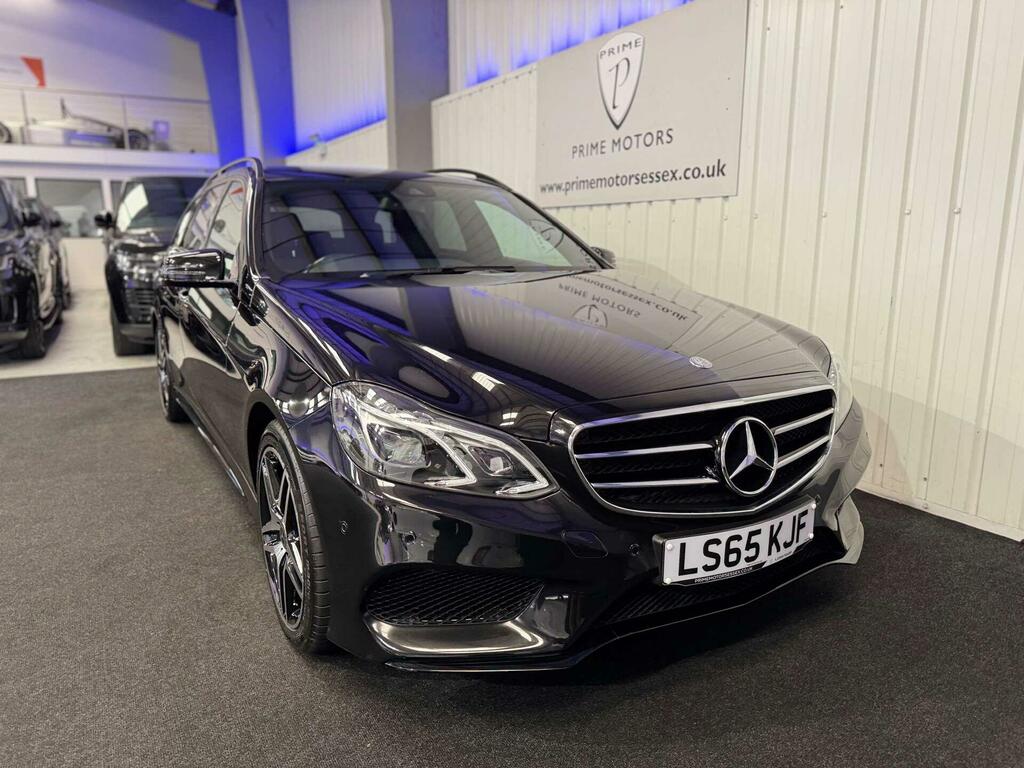 Mercedes-Benz E Class Amg Night Edition Black #3