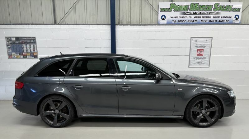 Audi A4 Avant 2.0 Tdi 150Ps S-line Black Edition Grey #4