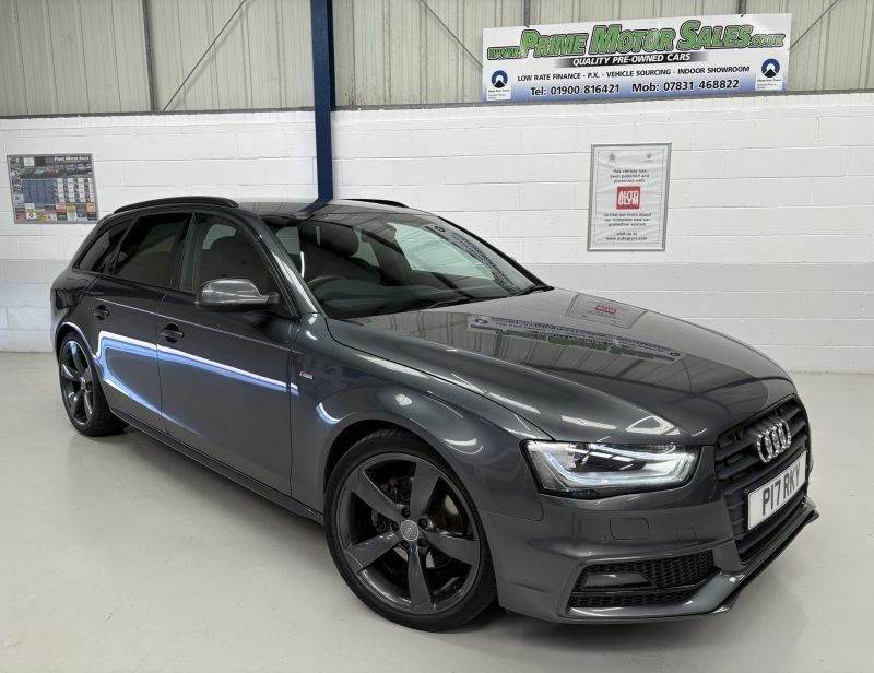 Audi A4 Avant 2.0 Tdi 150Ps S-line Black Edition Grey