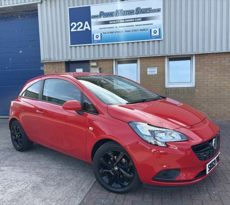 Vauxhall Corsa 1.4 75Ps Griffin Low Insurance Grp 4One Red