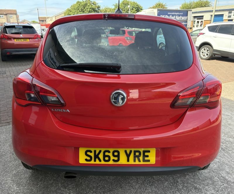 Vauxhall Corsa 1.4 75Ps Griffin Low Insurance Grp 4One Red #4