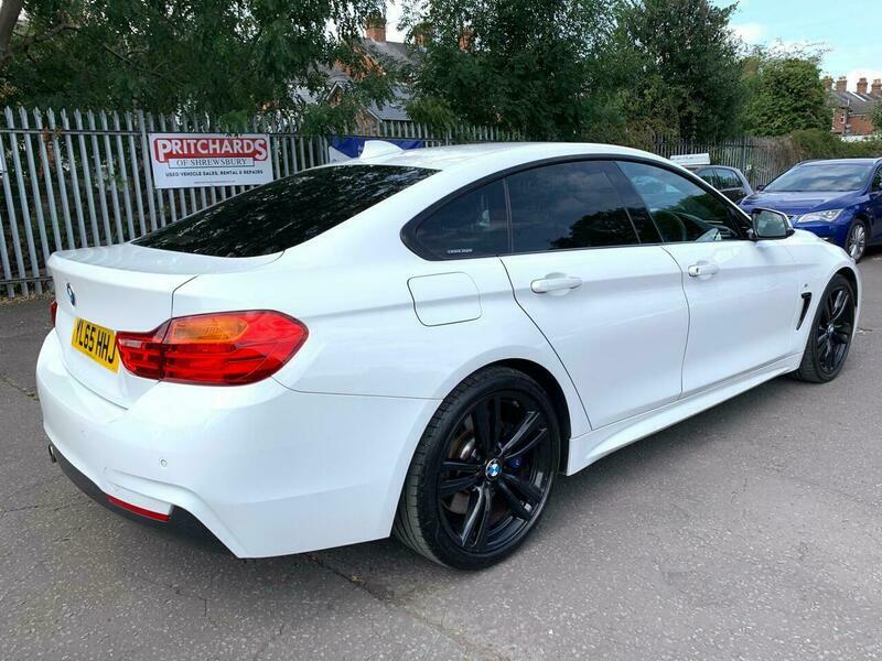 BMW 4 Series 2.0 420D M Sport White #3