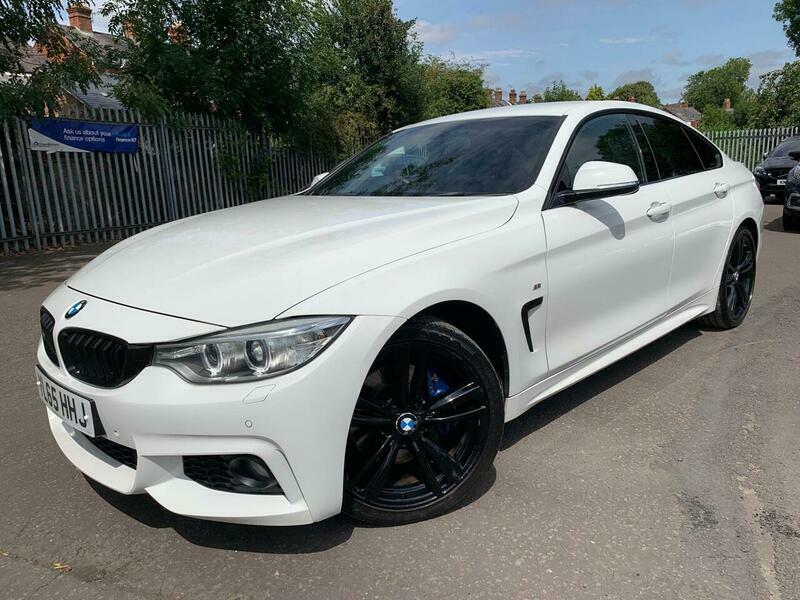 BMW 4 Series 2.0 420D M Sport White #2