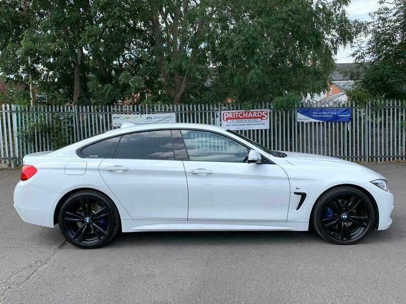 BMW 4 Series 2.0 420D M Sport White #4