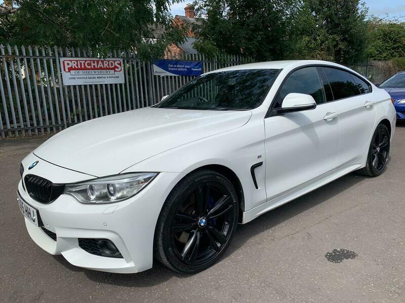 BMW 4 Series 2.0 420D M Sport White #6