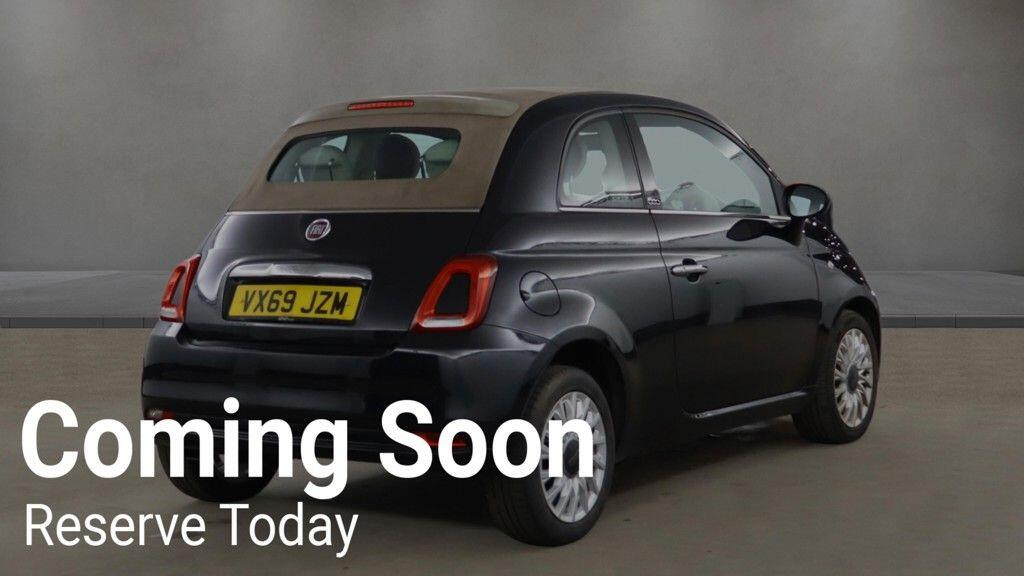 Fiat 500C 0.9 Twinair Lounge Euro 6 Ss Black
