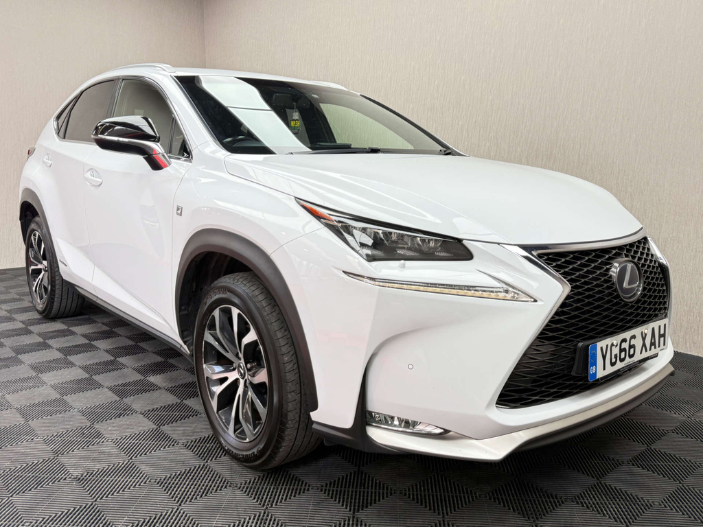 Lexus NX 300H 2.5 F-sport Cvt Premium Nav With Pan Roof Red #13