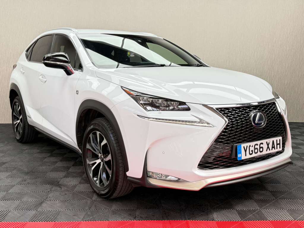 Lexus NX 300H 2.5 F-sport Cvt Premium Nav With Pan Roof Red #7