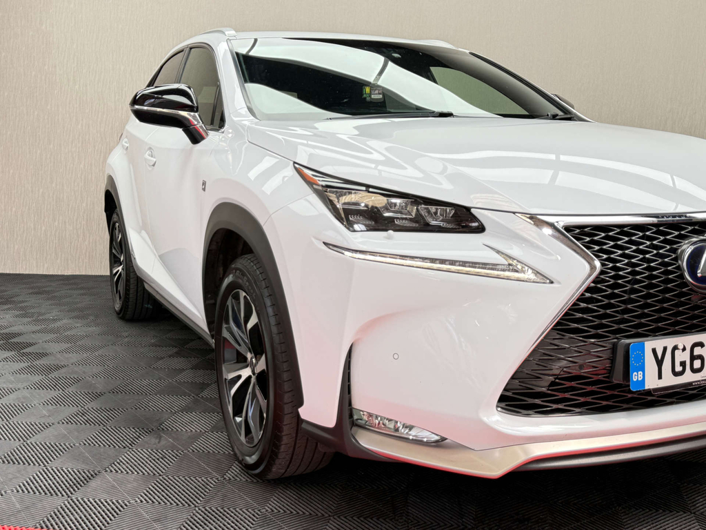 Lexus NX 300H 2.5 F-sport Cvt Premium Nav With Pan Roof Red #10
