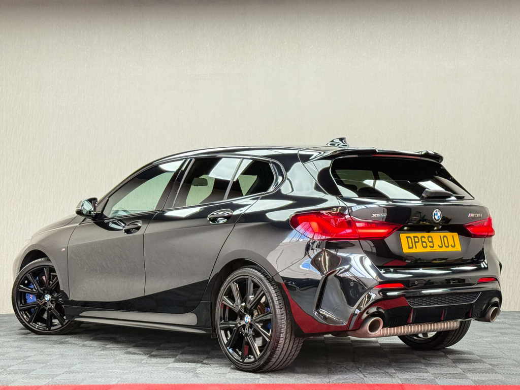 BMW 1 Series M135i Hatchback Xdrive Euro 6 Ss Black #2