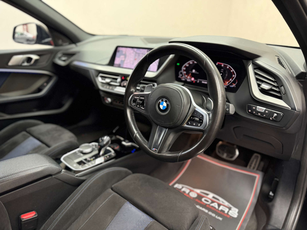 BMW 1 Series M135i Hatchback Xdrive Euro 6 Ss Black #3