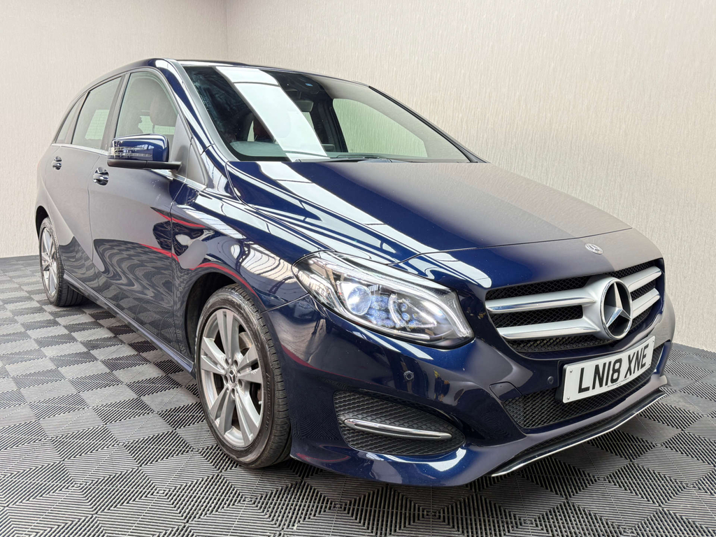 Mercedes-Benz B Class Hatchback Silver #13