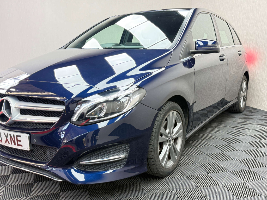 Mercedes-Benz B Class Hatchback Silver #12
