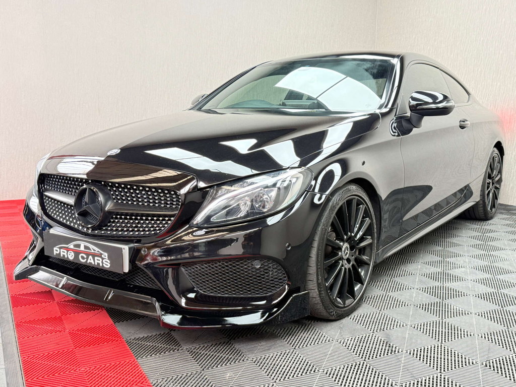 Mercedes-Benz C Class Amg Line Coupe G-tronic Euro 6 Ss Black #5