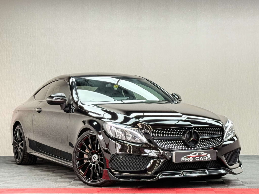 Mercedes-Benz C Class Amg Line Coupe G-tronic Euro 6 Ss Black