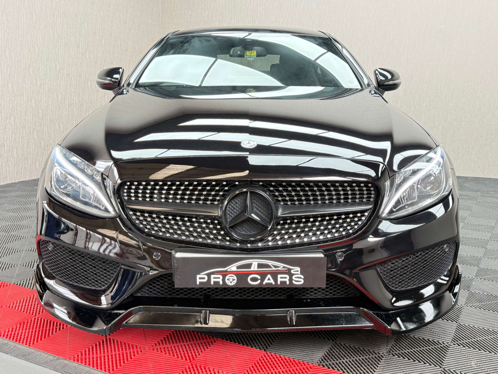 Mercedes-Benz C Class Amg Line Coupe G-tronic Euro 6 Ss Black #6